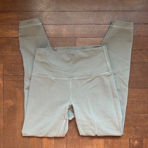 lululemon 🍋 wunder train leggings 25” grey sage - 6